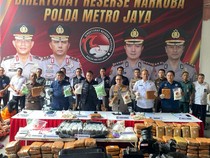 Video: Polda Metro Jaya Ringkus 2.038 Tersangka Narkoba Periode Februari-April
