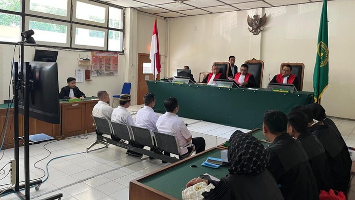 Empat terdakwa korupsi Santan PMD Muba jalani sidang vonis