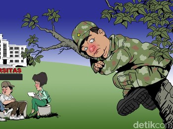 Jejak Trauma Militer di Kampus