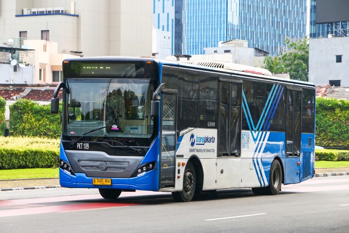 Ilustrasi transjakarta