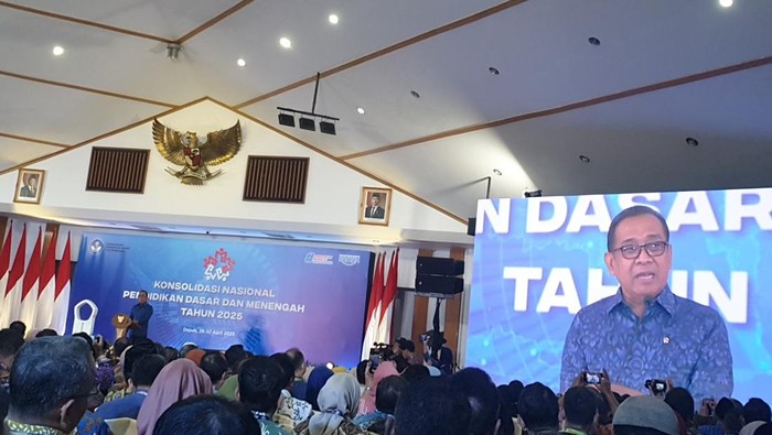 Konsolidasi Nasional Pendidikan Dasar dan Menengah (Konsolnas Dikdasmen) Tahun 2025.