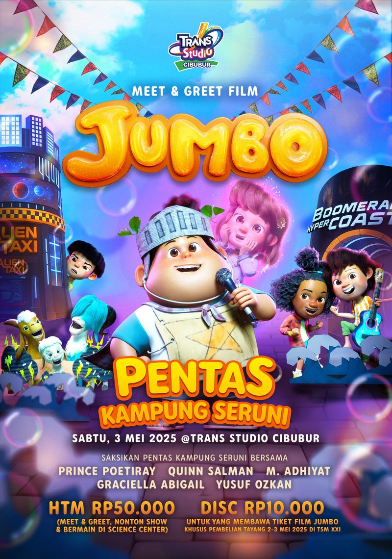 Meet and Greet Film Jumbo di Trans Studio Cibubur