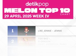 like JENNIE Debut di Nomor 1 Chart Melon