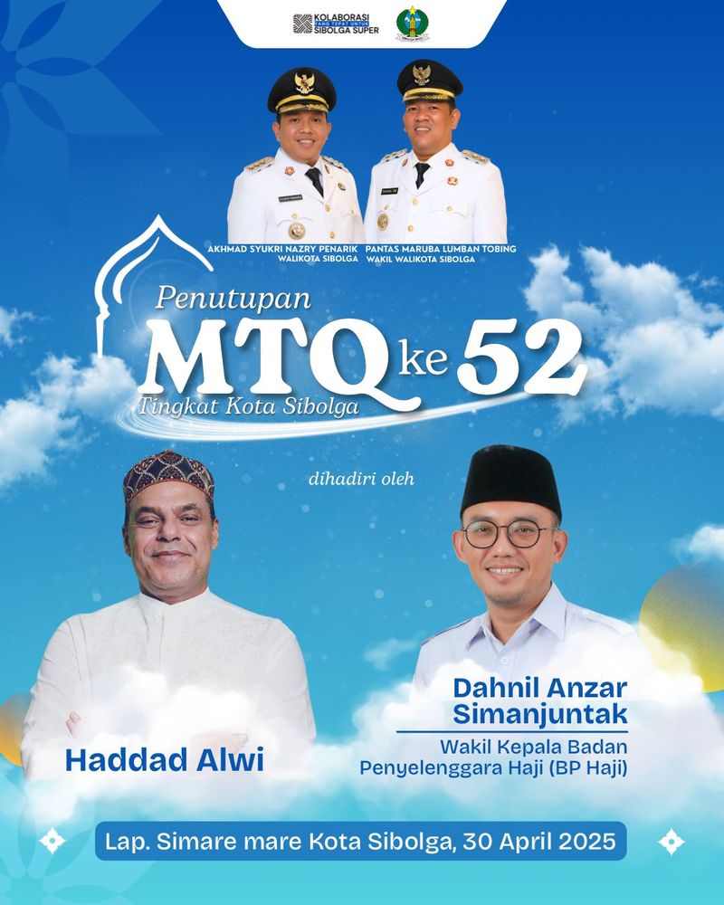 Penutupan MTQ Sibolga ke-52