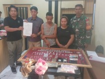 Petani dan IRT di Bima Ditangkap Saat Edarkan Sabu, Simpan BB di Bantal-Boneka