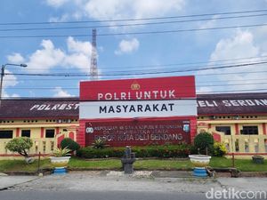 Kasat Reskrim Bungkam Soal Motif Polisi Curi Motor Polisi di Polresta Deli Serdang