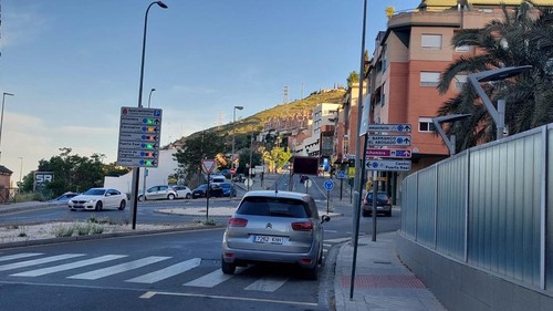 Suasana Kota Granada tadi pagi, Selasa (29/4/2025), seusai pemadaman listrik di Spanyol. (dokumen pribadi Giri Hatmoko)