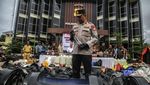 Polres Ternate Musnahkan 7.221 Liter Miras
