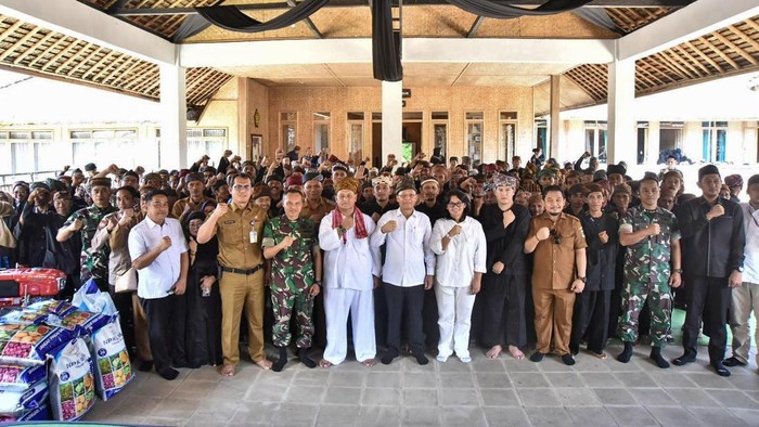 Utusan Khusus Presiden Bidang Ketahanan Pangan Muhamad Mardiono kunjungan ke Banten. (Dok. ist)