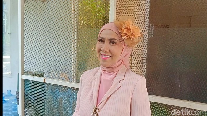 Venna Melinda saat ditemui di kawasna Jakarta.
