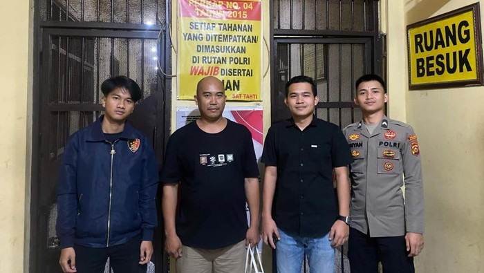 Andi Darmawan ditangkap polisi usai membawa kabur uang perusahaan di OKU.