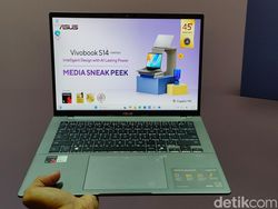 Ini Wujud Asus Vivobook S14 yang Akan Rilis di Indonesia