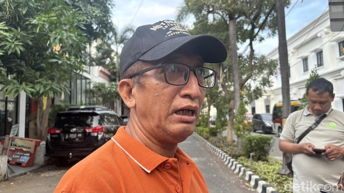 Ayah siswa MI yang dibanting pelatih futsal lawan, Bambang Sri Mahendra.