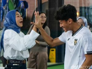 Mierza Fijartullah: Bobol Gawang Tajikistan, Selebrasi, Lalu Ngungsep!