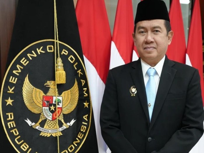 Deputi Bidang Koordinasi Keamanan dan Ketertiban Kemenko Polkam RI Irjen Asep Jenal Ahmadi