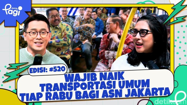 Edisi #520: Wajib Naik Transportasi Umum Tiap Rabu Bagi ASN Jakarta