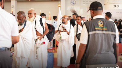 Jemaah Haji Malaysia-India Tiba di Arab Saudi