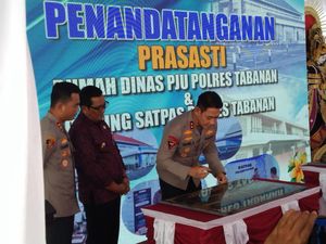 Gedung Satpas Polres Tabanan Diresmikan, Permudah Layanan SIM-Basmi Pungli