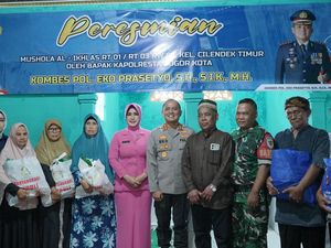 Kapolresta Bogor Resmikan Renovasi Musala Al-Ikhlas Hasil Urunan Anggota