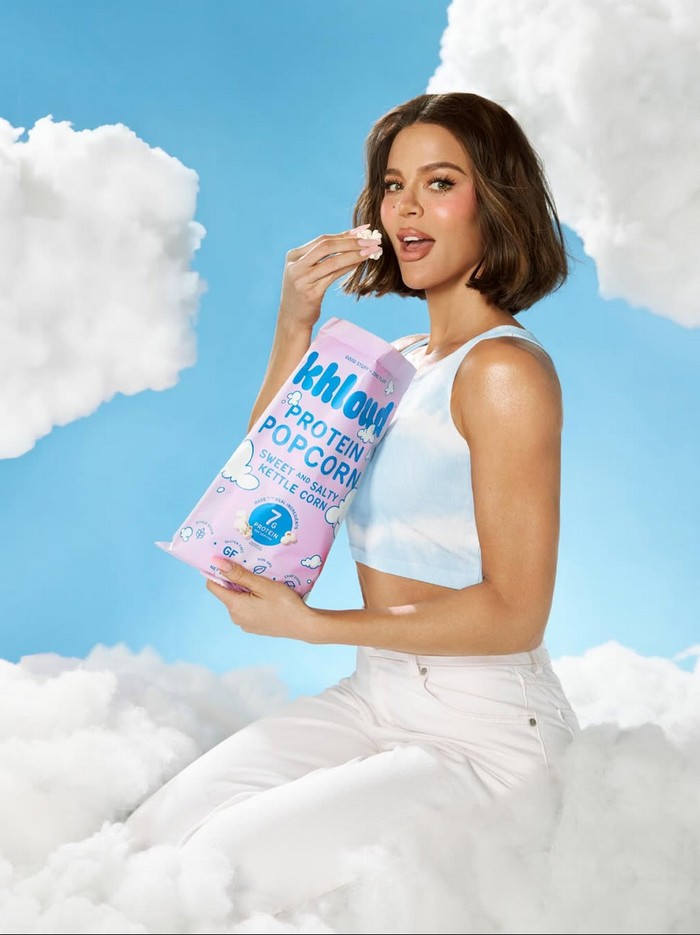 Khloe Kardashian Rilis Popcorn Sehat.