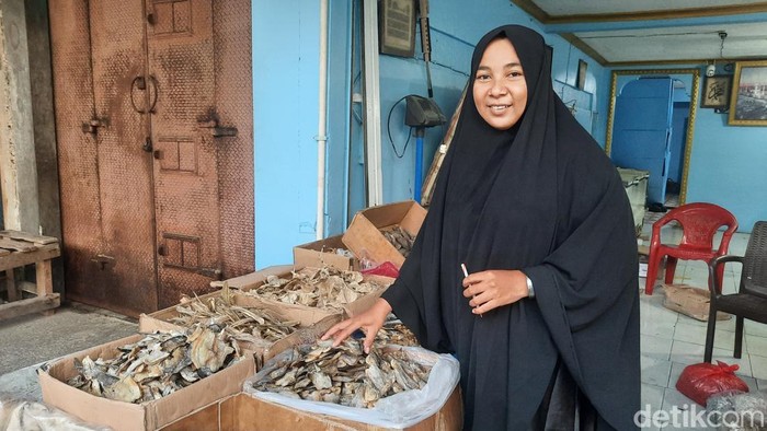 Klaster Ikan Asin Kalibaru Jakarta Utara.