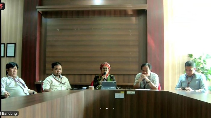Konperensi Pers kecurangan UTBK 2025 di Pusat UTBK ISBI Bandung