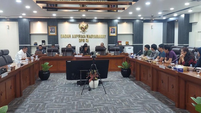 Konsumen Meikarta rapat dengar pendapat umum dengan Badan Aspirasi Masyarakat (BAM) DPR RI