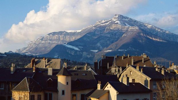 Kota Chambery di Prancis