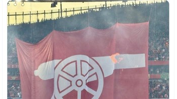 Padahal laga di semifinal Liga Champions, kok koreonya segini doang? Foto: X.com