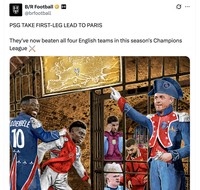 Meme Arsenal PSG