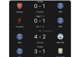 Meme Arsenal Keok dari PSG, Koreografi Suporter Diejek