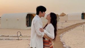 7 Foto Mesra Ailee & Choi Si Hun Bulan Madu di Maldives dan Dubai