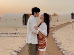 7 Foto Mesra Ailee & Choi Si Hun Bulan Madu di Maldives dan Dubai