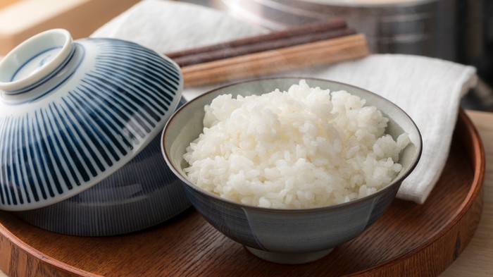 nasi putih Jepang
