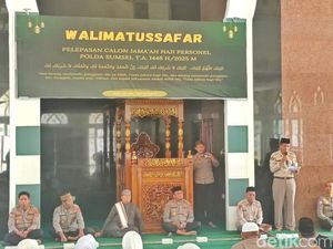 50 Personel Polda Sumsel Tunaikan Ibadah Haji 2025