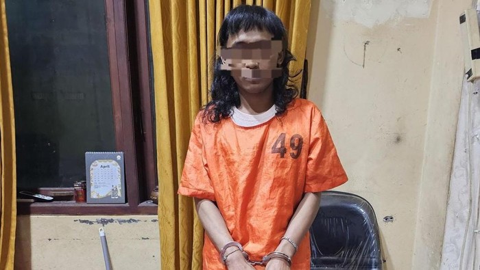 Rasyid Akbar, pengedar sabu di Kabupaten Probolinggo setelah ditangkap