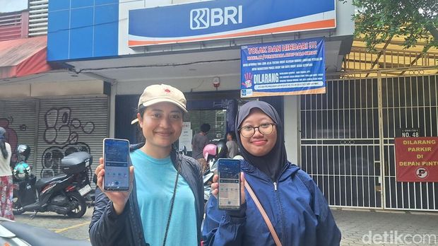 Pengguna QRIS BRI.