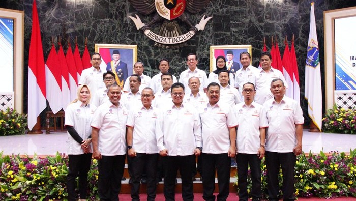Pengurus IKASI DKI Jakarta 2025-2029 dilantik.
