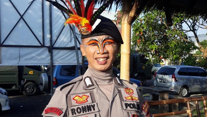 Pnggota Polres Magelang Kota, Aipda Matroni.