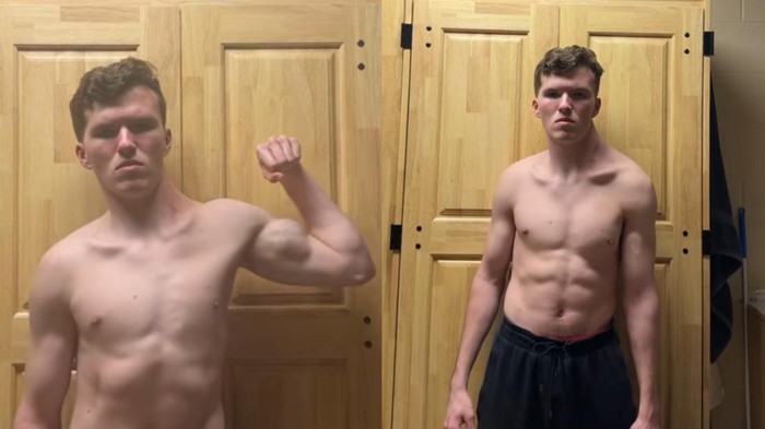 Pemuda Ini Melatih Tubuh Bagian Kiri Saja Saat Olahraga, Ototnya Kini Besar Sebelah