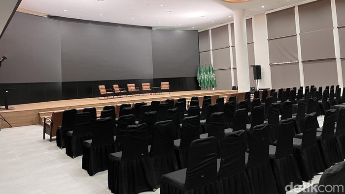Salah satu ruangan di Universitas Nahdlatul Ulama (UNU) Jogja, Rabu (30/4/2025).
