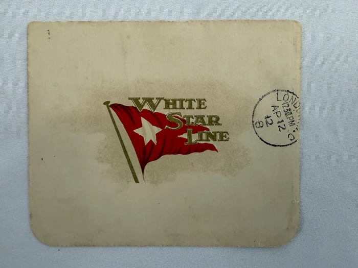 Surat dari  Archibald Gracie, salah satu penumpang Titanic yang selamat