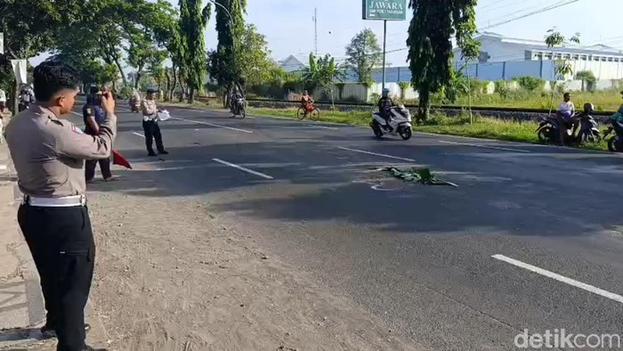 TKP tabrak lari tewaskan pelajar SMK di Pasuruan