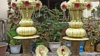 5. Sepasang Kembar Mayang untuk calon mempelai yang belum pernah menikah