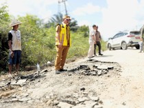 Wagub Kaltara Minta Pengusaha Ikut Perbaiki Jalan Kawasan Industri Tanah Kuning