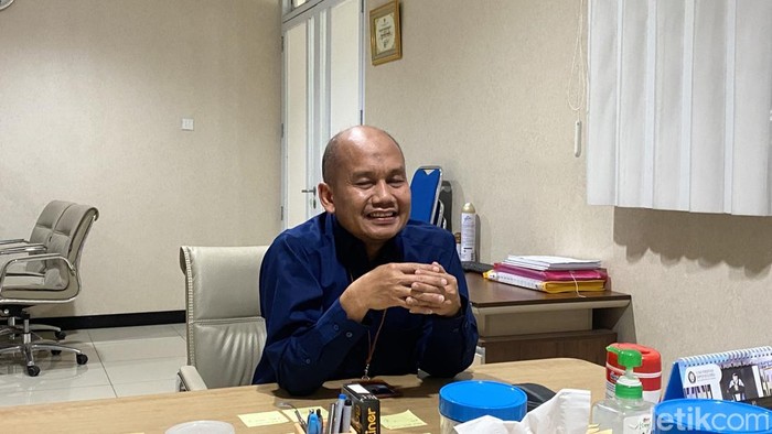Wakil Rektor I Bidang Akademik dan Kemahasiswaan Universitas Diponegoro, Heru Susanto di Kampus Undip, Kecamatan Tembalang, Rabu (30/4/2025).