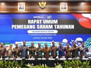 Gelar RUPST 2025, Utang Waskita Karya Turun Rp 14,7 Triliun pada 2024