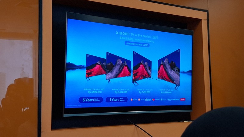 Xiaomi TV A Pro 2026 Series hadir mulai Rp 3 jutaan. Smart TV ini mengusung teknologi 4K QLED dan cocok bahkan untuk gaming.