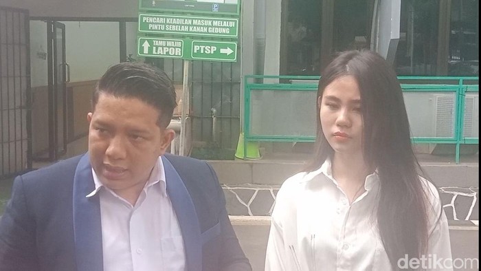 Zoe Levana saat ditemui di PN Jakarta Selatan.
