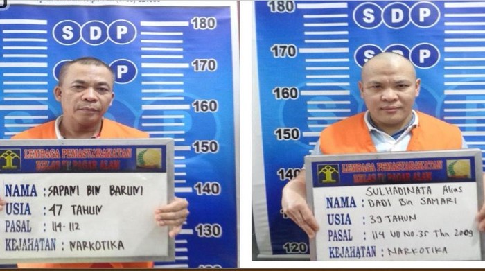2 tahanan Kejari Pagaralam kabur usai jalani sidang